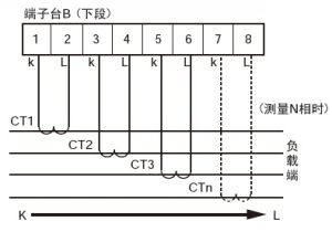 如使用改進(jìn)型，還可利用第四個CT測量N相。